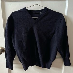 Vintage Barney’s Navy Merino Wool Pullover ❄️